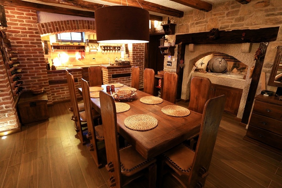 Duży taras z widokiem na morze