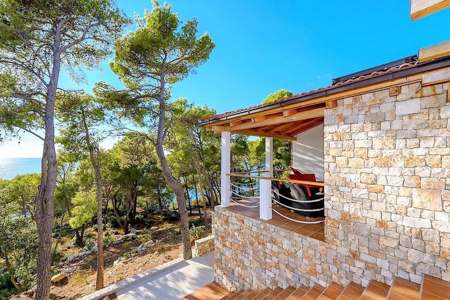 Nieruchomości Chorwacja - wyspa Čiovo + Trogir, dom Panorama Scouting H2092