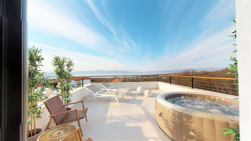 Sprzedam nowoczesne nieruchomości w Chorwacji - Panorama Scouting H2125, Wyspa Krk.