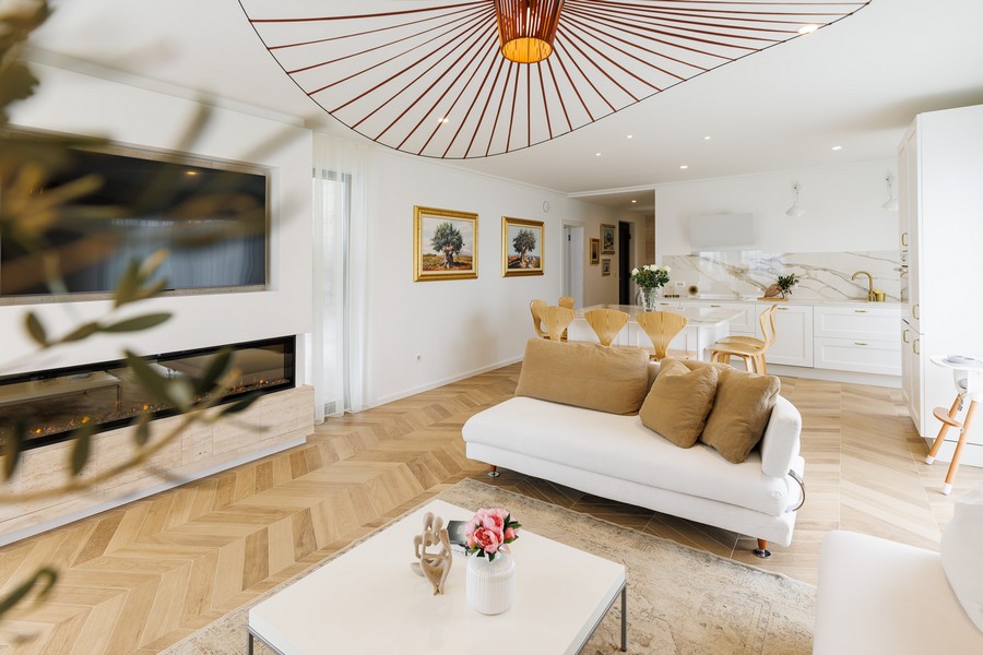 Pokój dzienny nieruchomości H2125 w Chorwacji, Wyspa Krk - Panorama Scouting