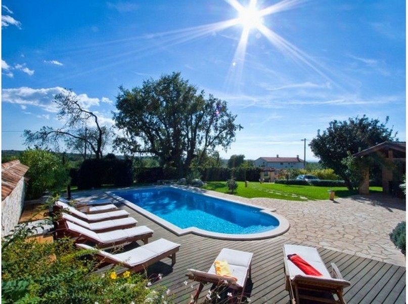 Basen Villa H2393 w Chorwacji - Panorama Scouting.