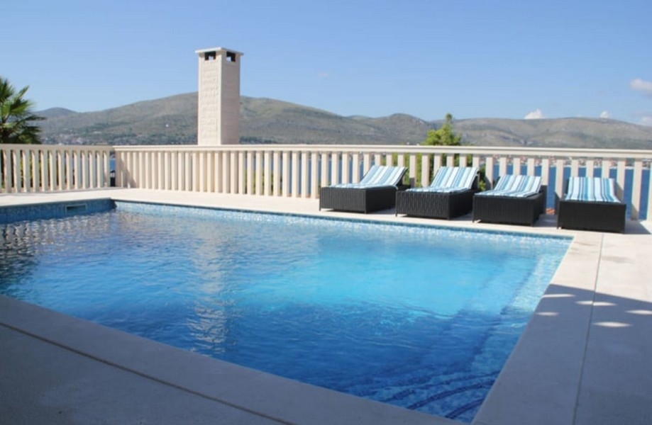 Basen Villa H2444 w Chorwacji - Panorama Scouting.