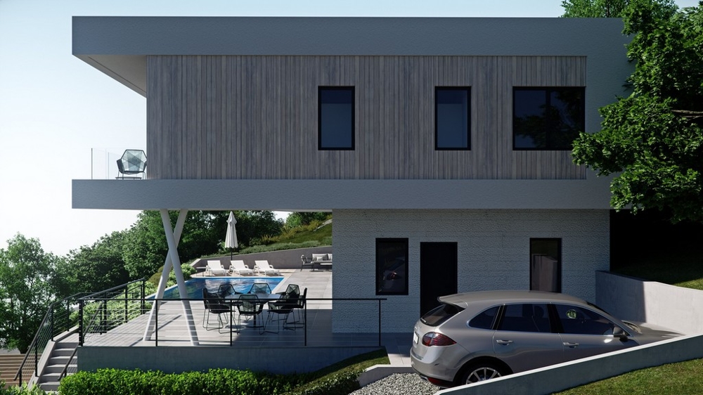 Wysokiej jakości dom nad Opatiją