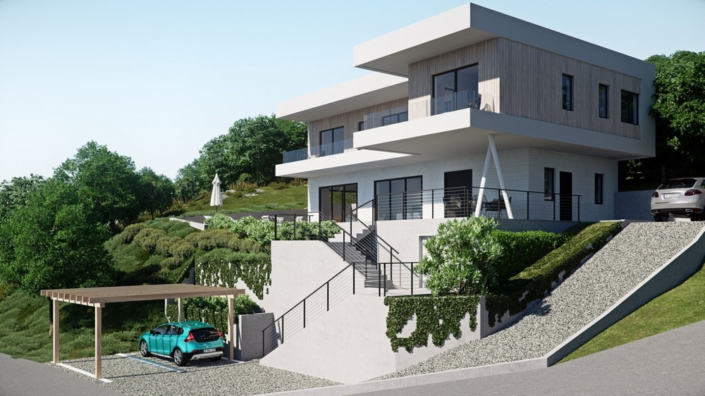 Luksusowa nieruchomość z miejscami parkingowymi i ogrodem