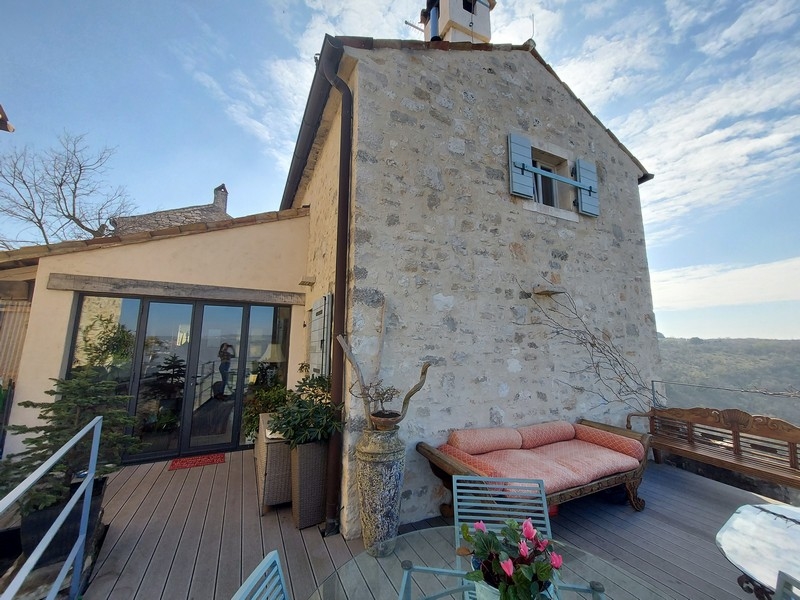 Taras z widokiem na morze