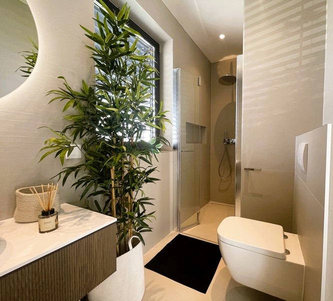 Przytulna sypialnia.