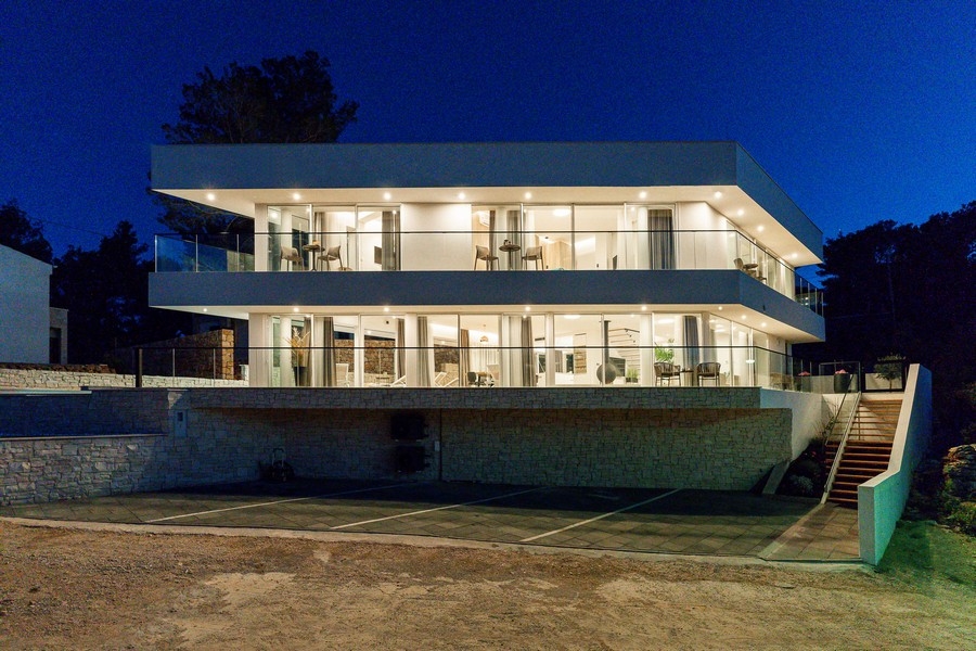 Luksusowa willa H1982 w Chorwacji - Panorama Harcerska.