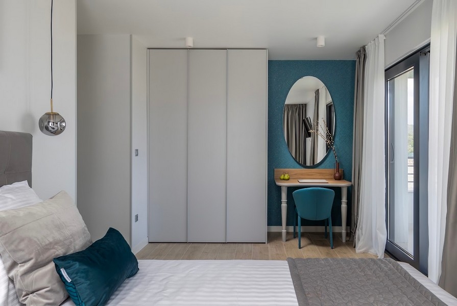 Przytulna sypialnia.