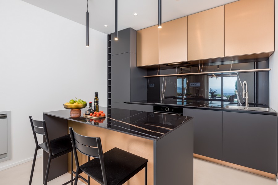 Nowoczesna i wysokiej jakości kuchnia.