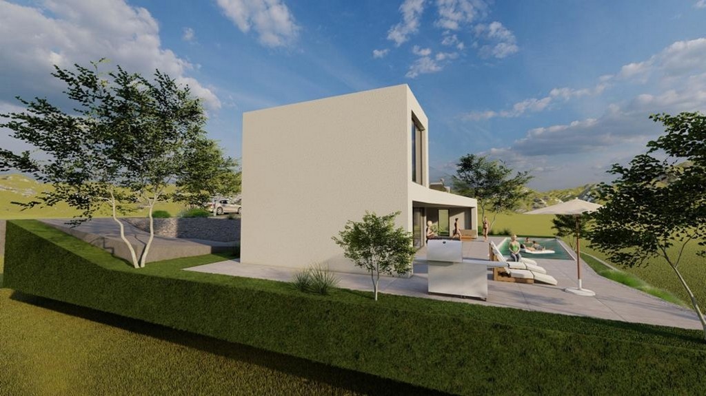 Luksusowa willa z widokiem na basen i morze na sprzedaż w Chorwacji - Panorama Scouting H2663.