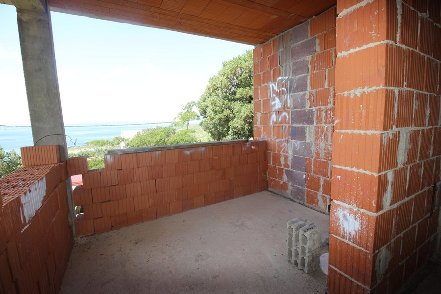 Widok z tarasu górnego (muszla).