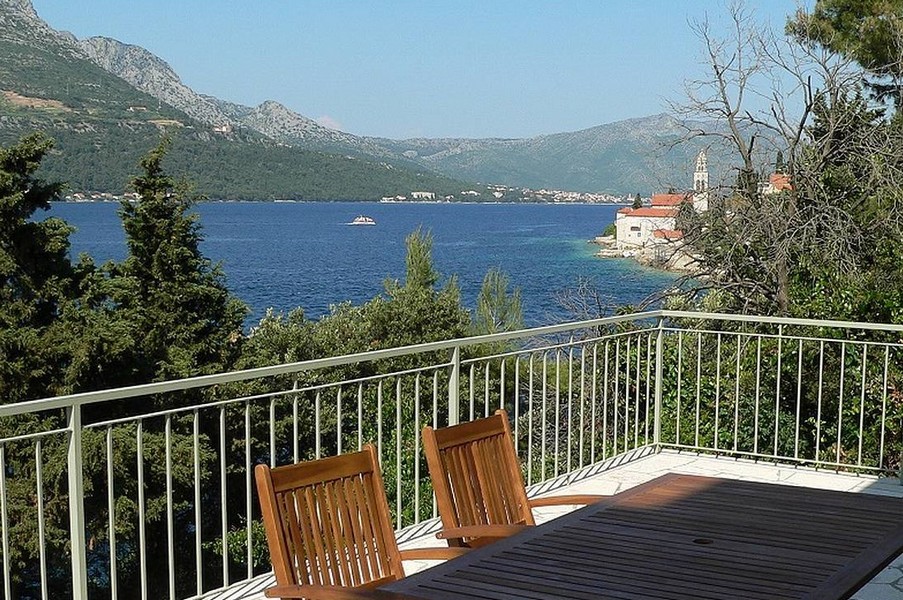 Widok na morze z tarasu H2685 - Nieruchomość Panorama Harcerska Chorwacja.