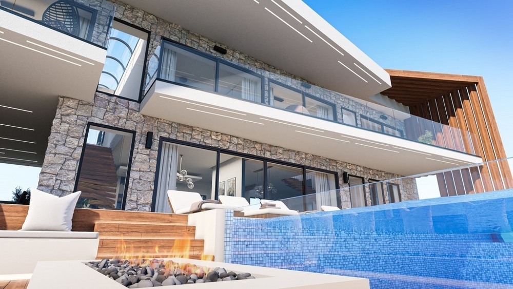 Wizualizacja 3D Willi H2713 w Chorwacji - Panorama Scouting.