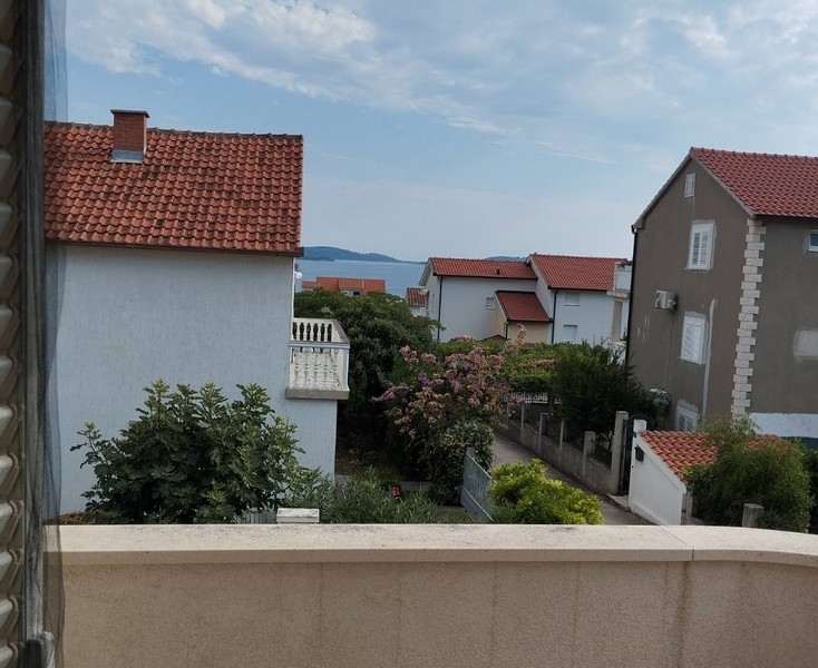 Widoki na morze z 1. i 2. piętra