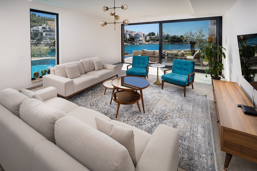 Część dzienna z widokiem na morze