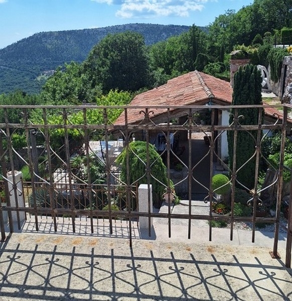 Przestronny taras z pięknym widokiem na okolicę - region Crikvenica