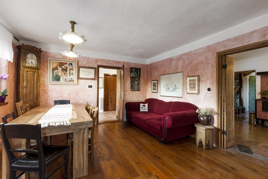 Salon i jadalnia z meblami