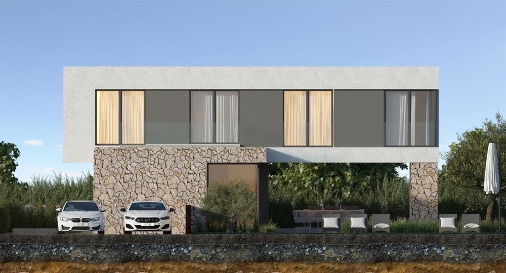 Willa z 3 miejscami parkingowymi