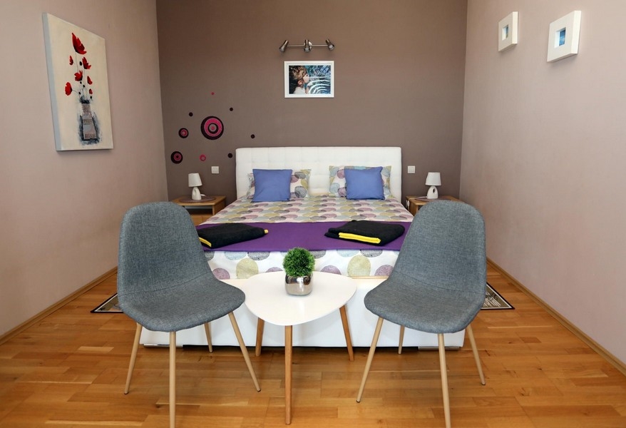 W pełni wyposażone sypialnie