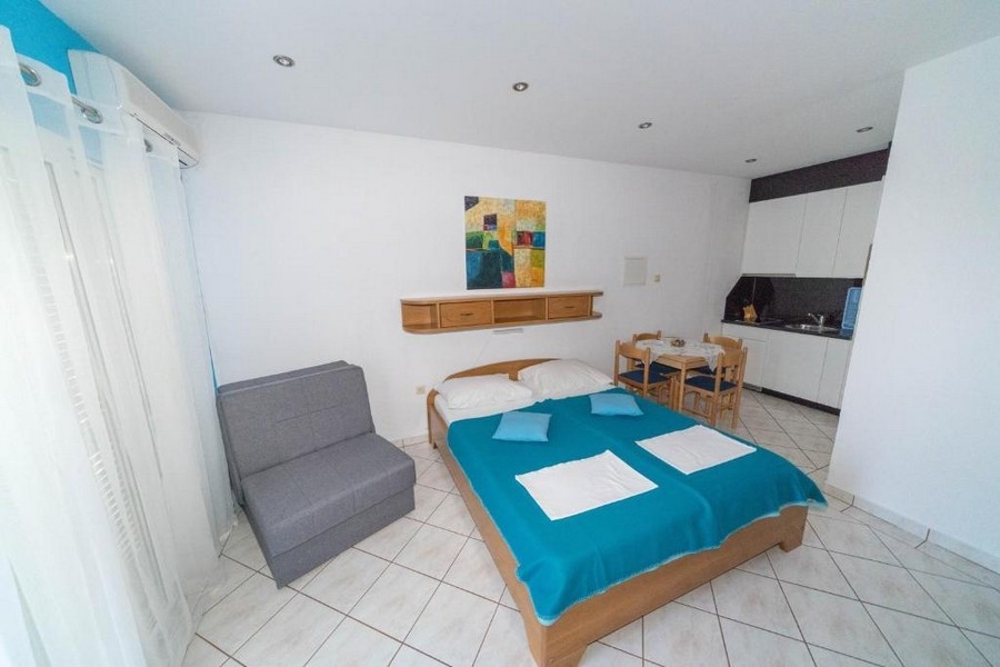 Apartamenty z podwójnymi łóżkami