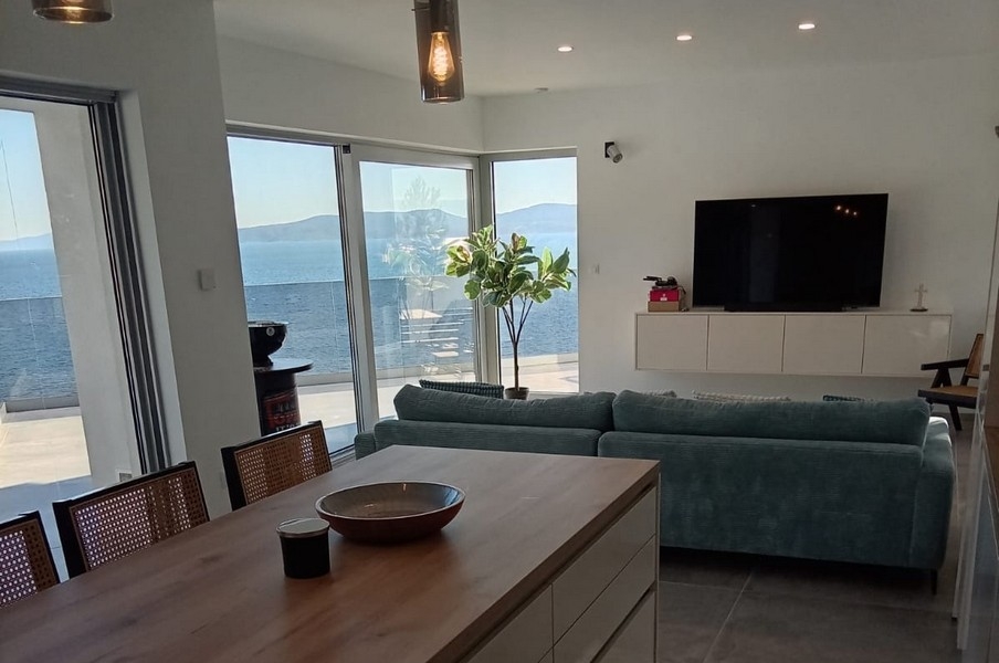 Strefa wejściowa willi H3407 w Chorwacji - Panorama Scouting.