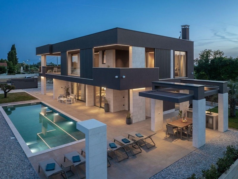 Na sprzedaż luksusowa willa na Istrii - Panorama Scouting Croatia H3426.