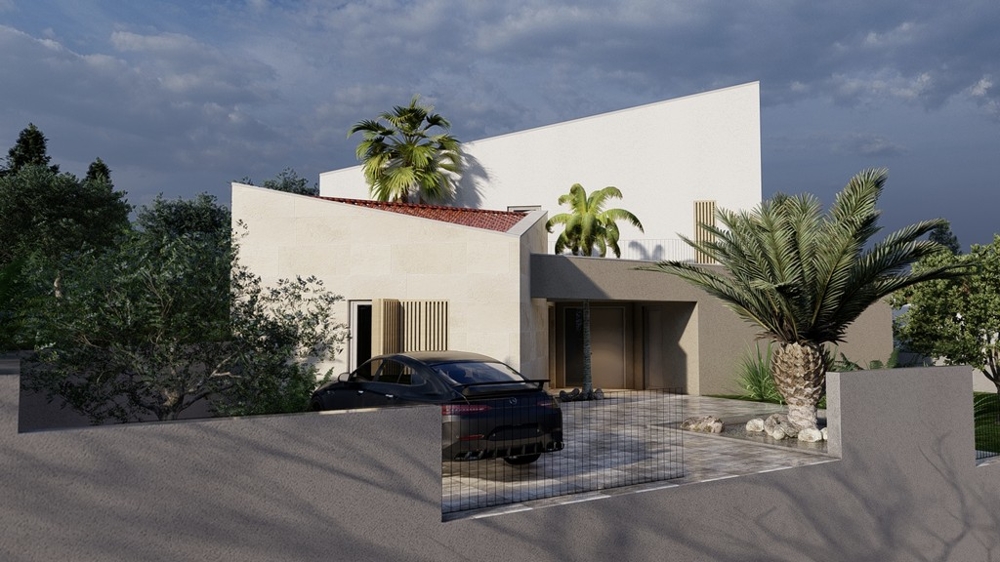 Dostęp do willi H3473 w Chorwacji koło Malinskiej.