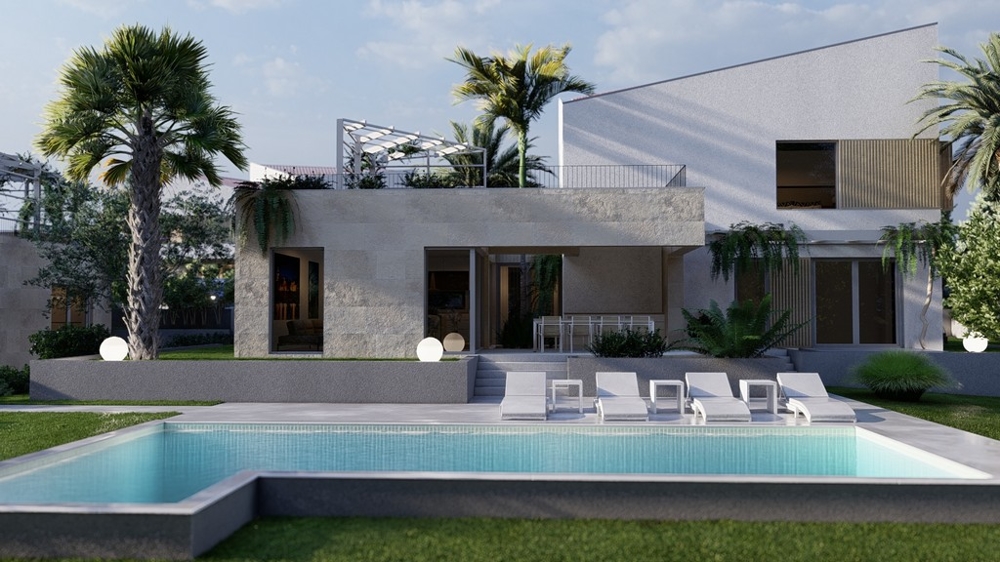 Kup nowoczesną willę na wyspie Krk w Chorwacji.