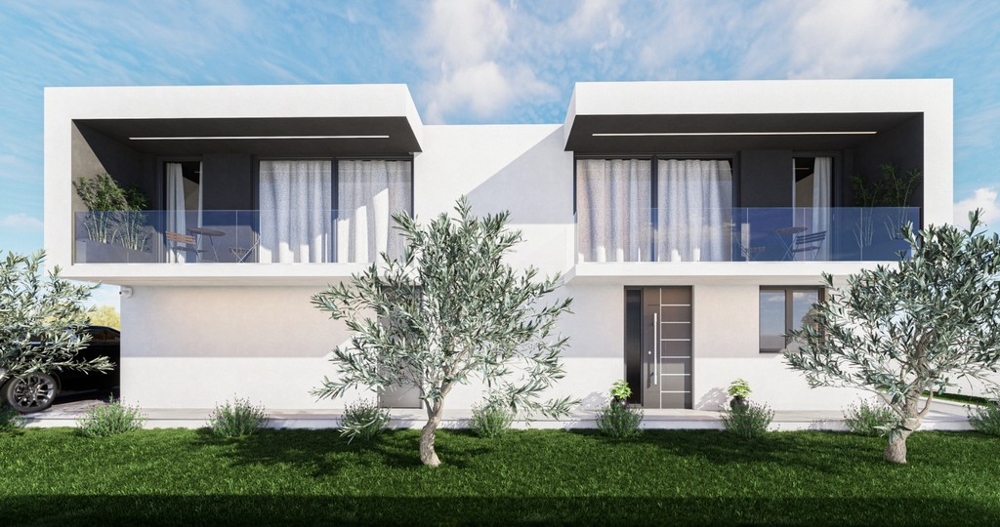 Nowoczesna willa - strefa wejściowa nieruchomości H3489 w Chorwacji.