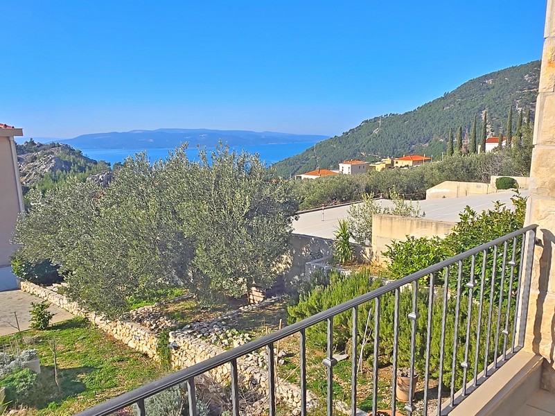 Balkon z widokiem na morze