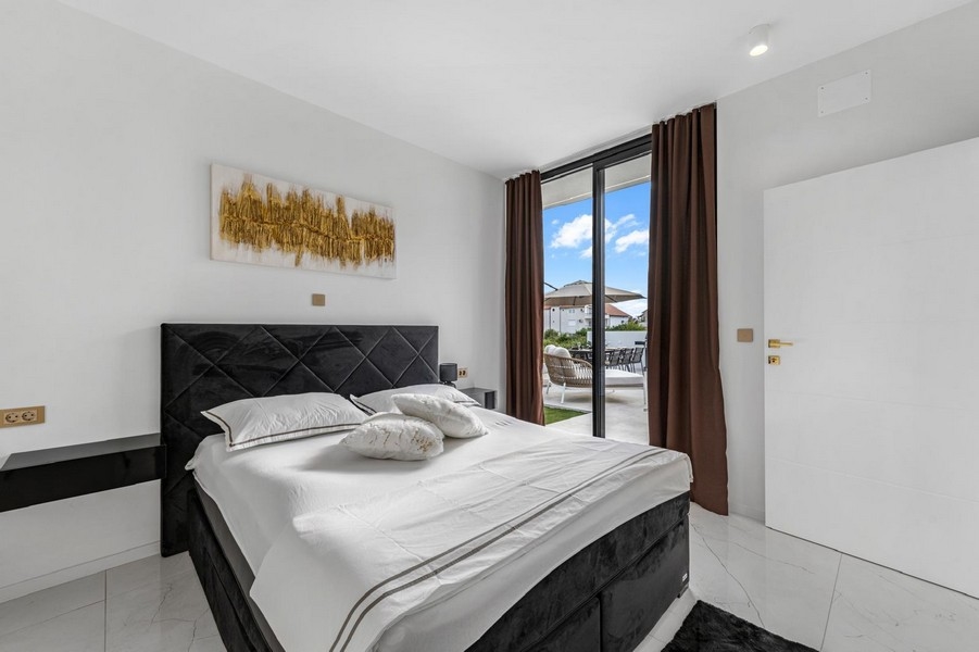 Sypialnia z bezpośrednim wyjściem na taras