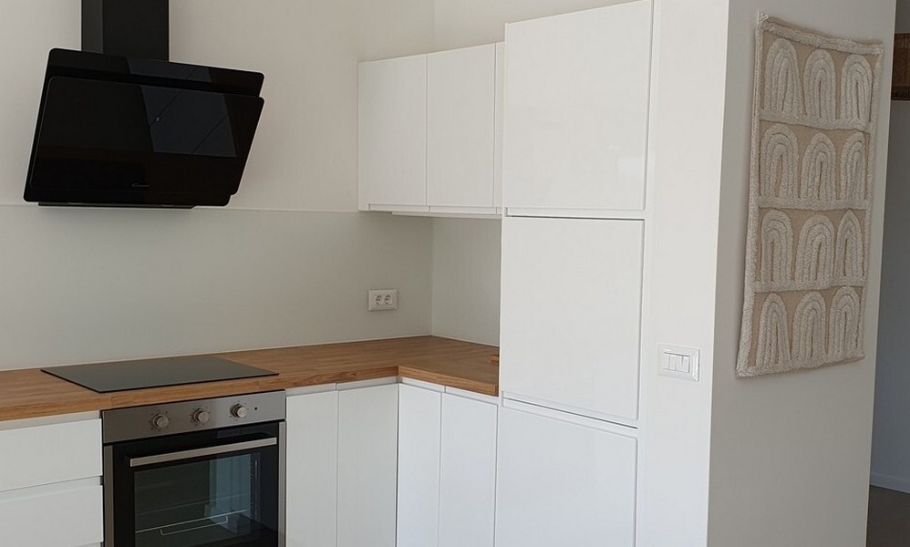 Kuchnia w stylu nowoczesnym.