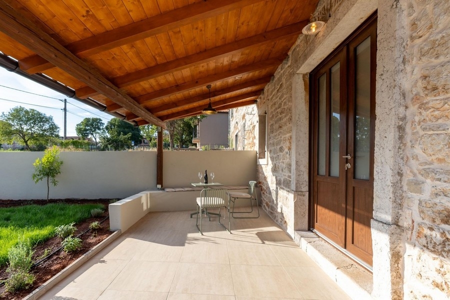 Taras nieruchomości H3635 na Istrii - Panorama Harcerska.