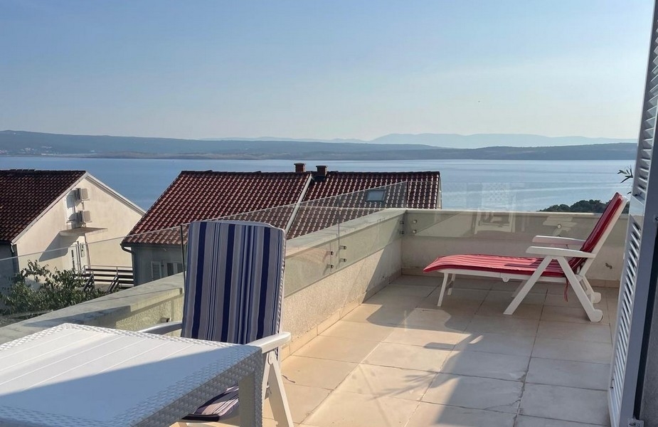 Nieruchomość z widokiem na morze w Chorwacji.