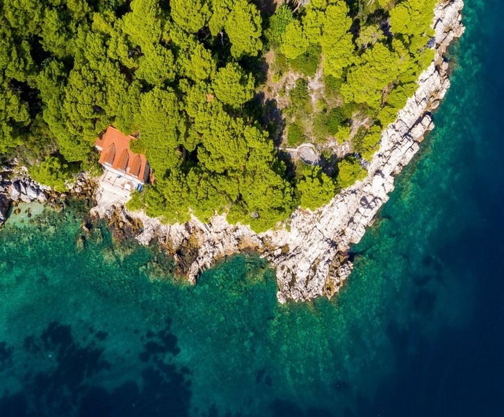 Nieruchomość w 1. rzędzie do morza w Chorwacji, Dubrownik.