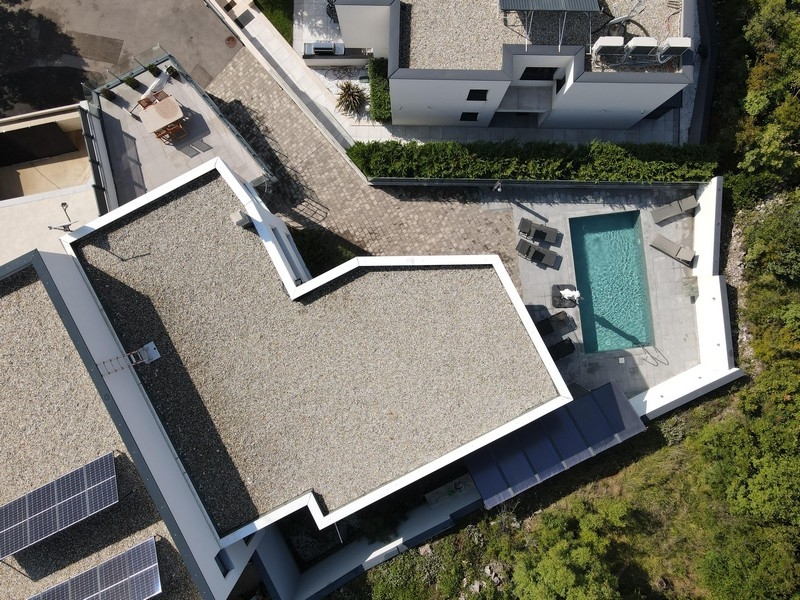 Willa H3703 widziana z lotu ptaka.