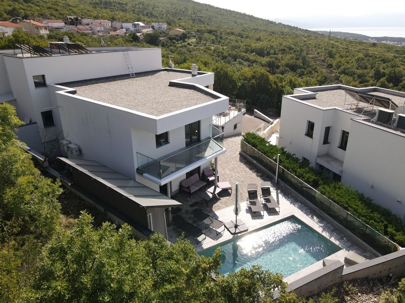 Nowoczesna luksusowa willa H3703 na sprzedaż w Chorwacji - Panorama Scouting.