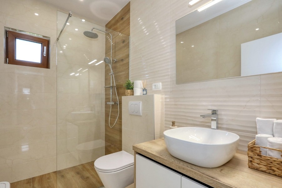 Łazienka z kabiną prysznicową