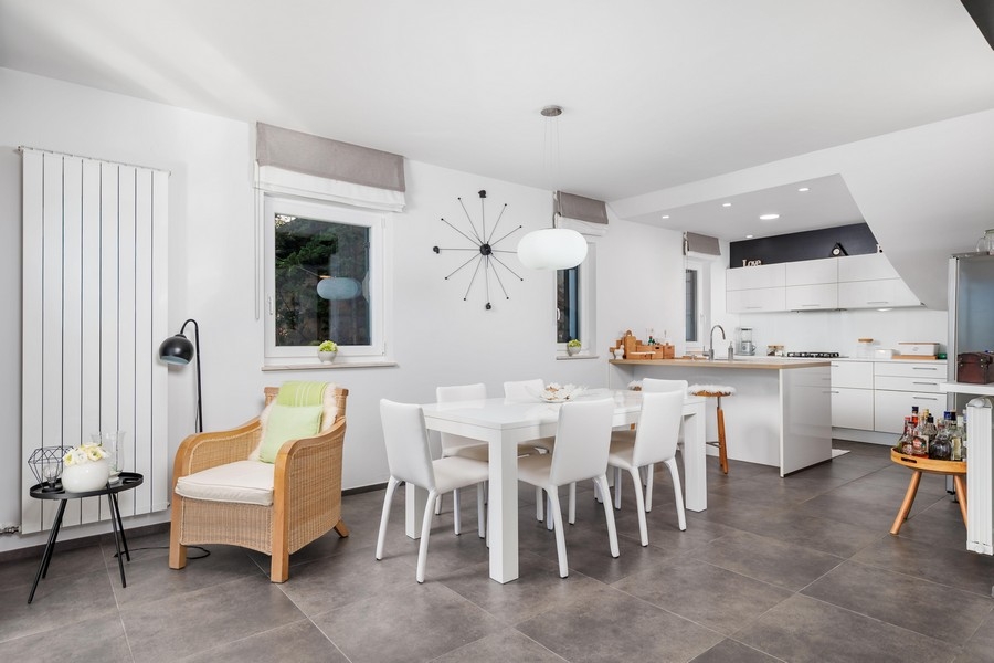 Kuchnia, salon i jadalnia