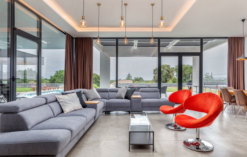 Powierzchnia mieszkalna nieruchomości H3764 w Liznjan na Istrii.