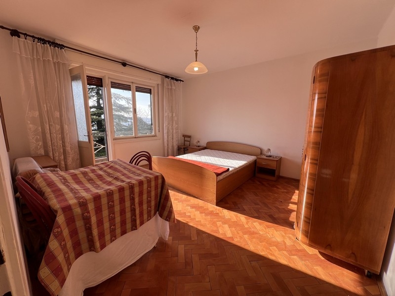 Widok na morze z balkonu w Crikvenicy