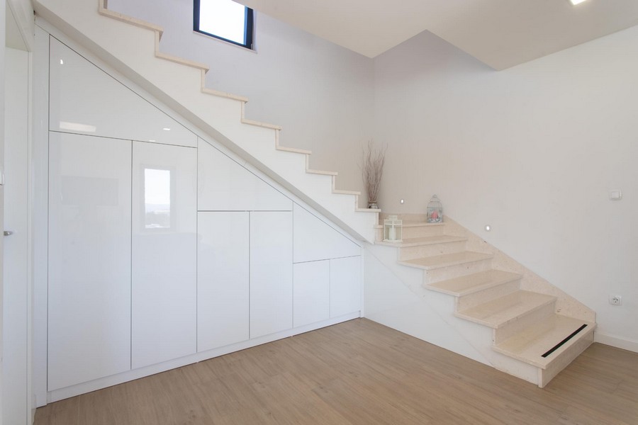 Widok na morze z górnego piętra sypialni Villa H1720, Chorwacja - Panorama Harcerska.