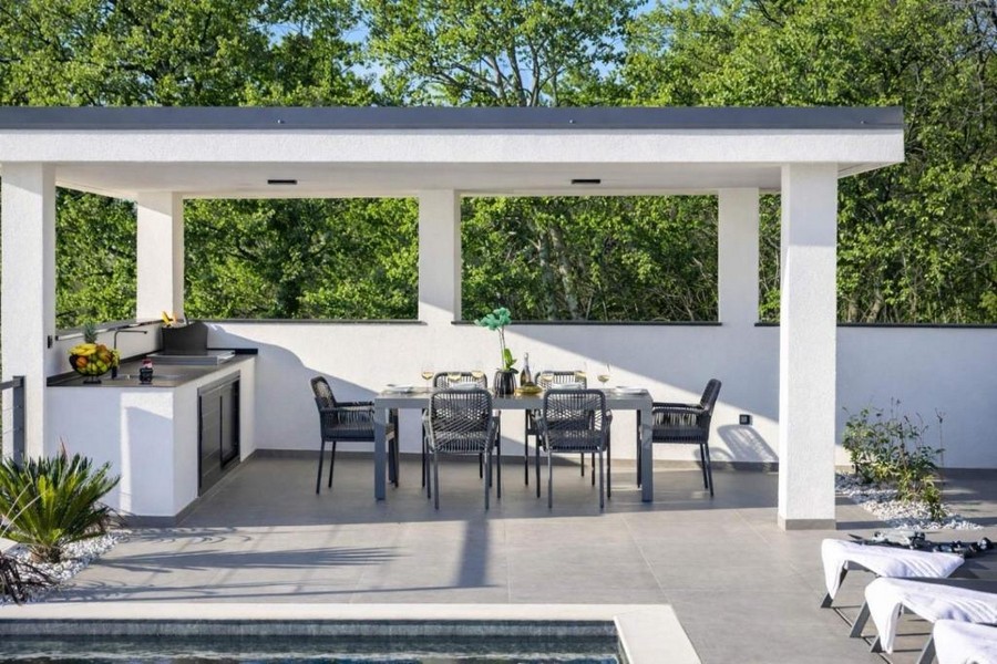 Sprzedaż basenu w willi H3838, Chorwacja.