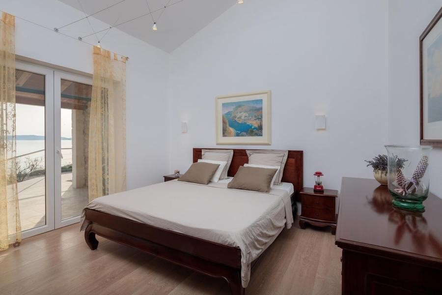 Sypialnia z widokiem na morze