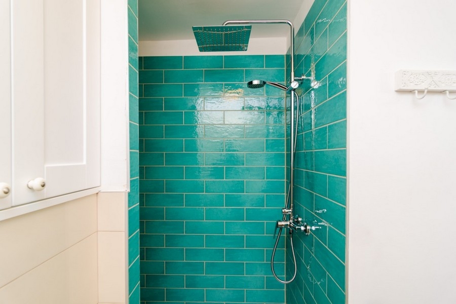 Nowoczesna łazienka z prysznicem