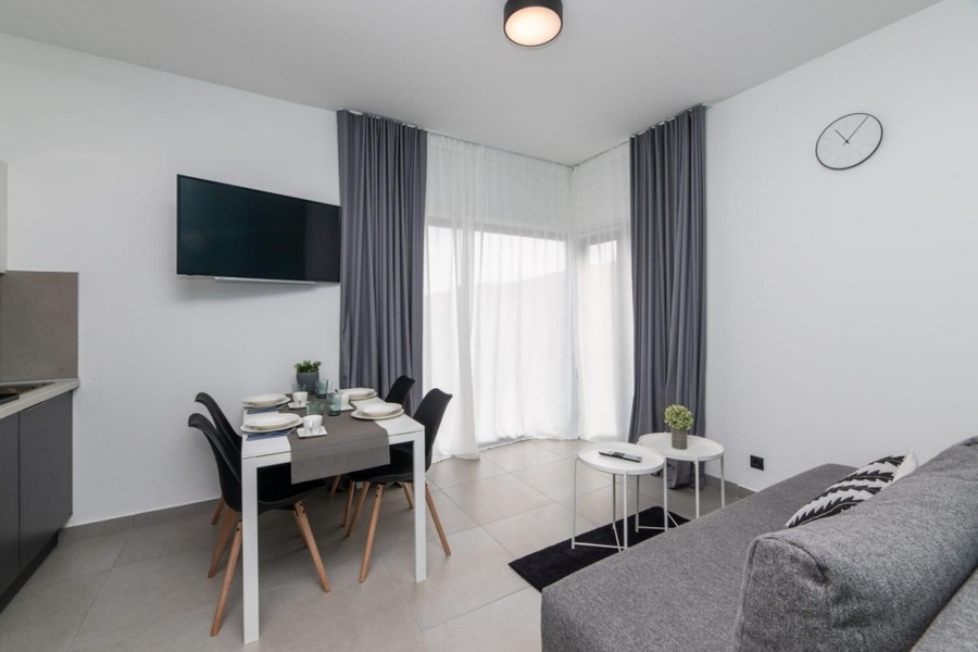 Widok na część dzienną jednostki.