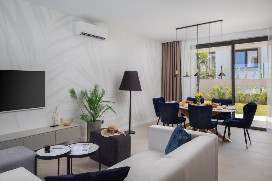 Część dzienna z wyjściem na taras