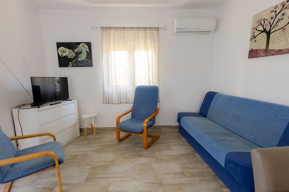 Część dzienna apartamentu na parterze z klimatyzacją