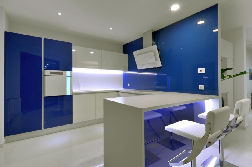 Kuchnia nowoczesnej, nowo wybudowanej willi na sprzedaż w Chorwacji