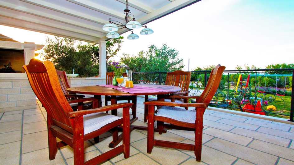 Widok na taras Willi H622.